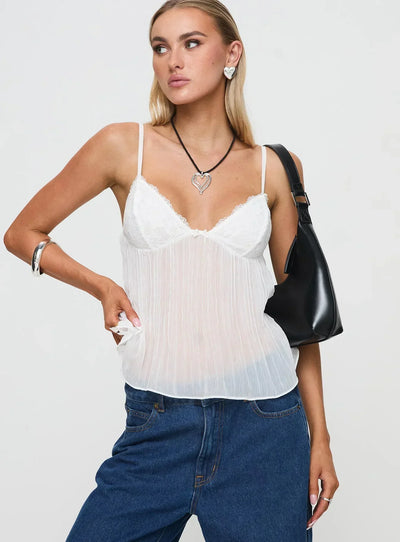 NOMI - Top in pizzo