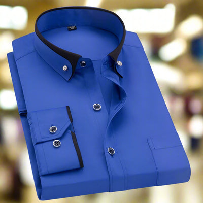 NOMI™ - Camicia elegante - Con maniche lunghe