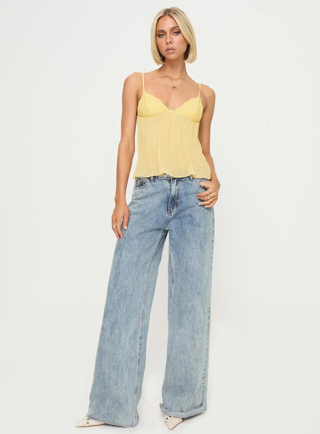 NOMI - Top in pizzo