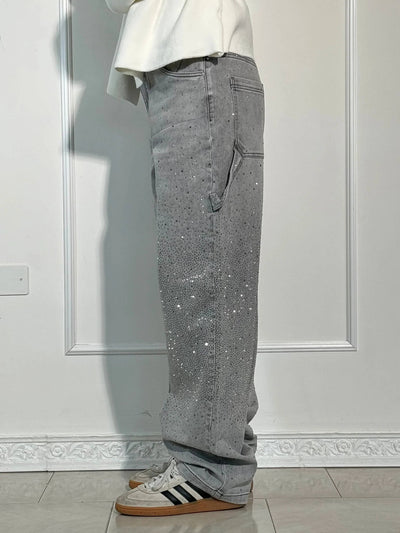 NOMI™ - Jeans a diamante