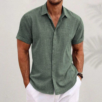 NOMI™ - Camicia in Lino Senza Tempo