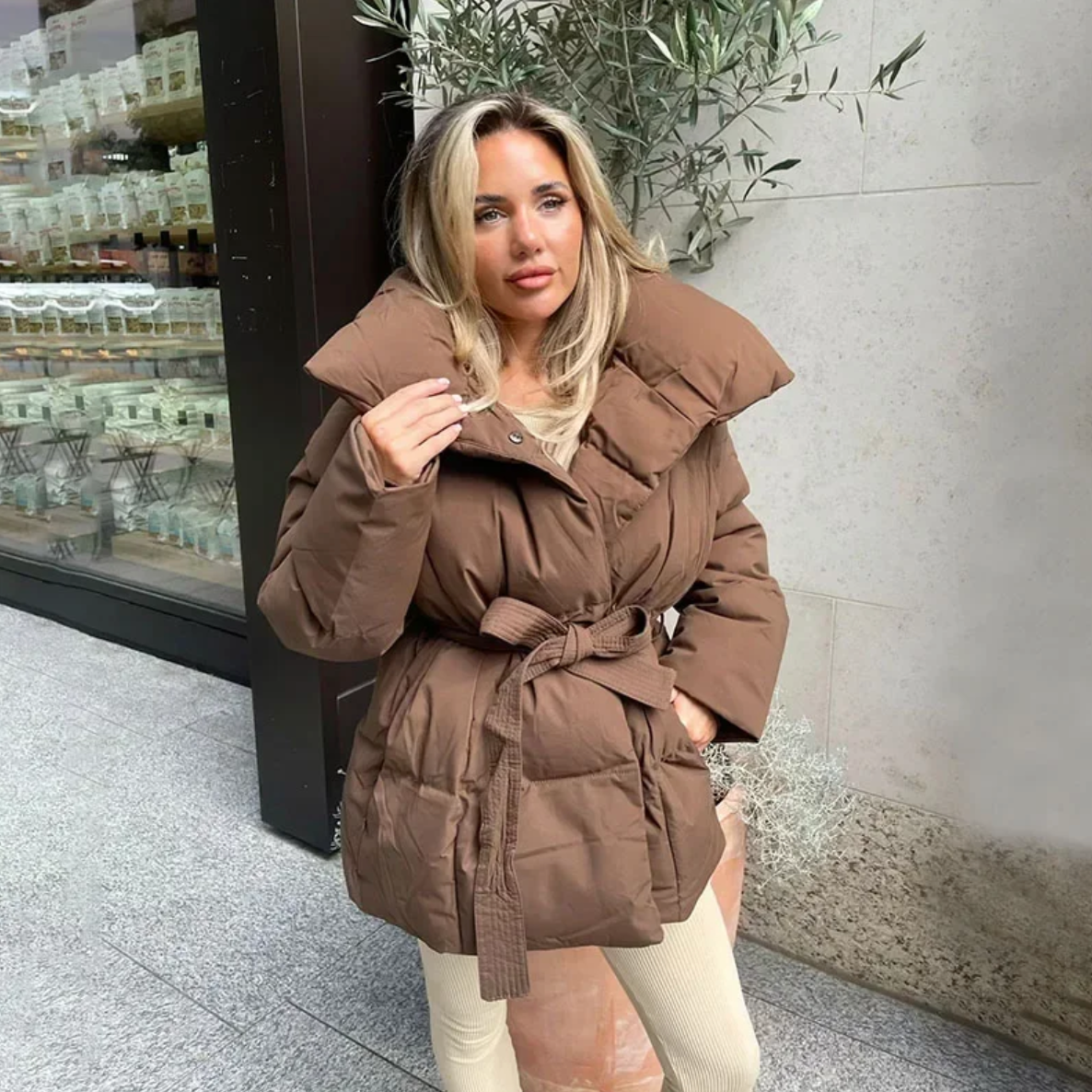 NOMI™ - Elegante giacca imbottita